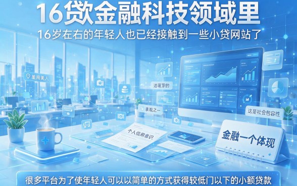 16岁能借钱的平台小额推荐！2026这5个16岁可贷款3000的口子抢先看