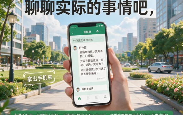 微信小贷最新出来的口子盘点，这5个平台借款1000门槛低、办理超省事