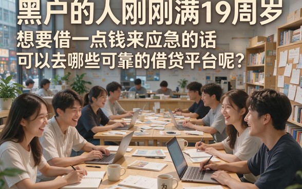 19岁适合黑户可以借款的小额平台有哪些？这5个确实便捷