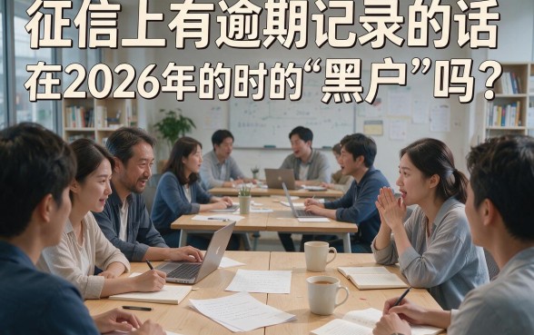 征信有逾期成黑户？2026年这些网贷小口子或许还能下款