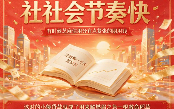 芝麻分贷款包下1000！2026这5个小额贷款口子，逾期黑户也能极速到账