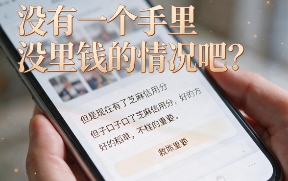 2026凭芝麻信用分好下的口子独家整理！这5家到账及时的网贷平台速看