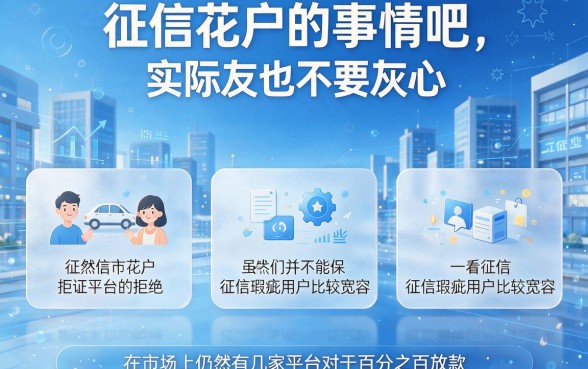 征信花了也能借！5月实测这5个口子，征信花户申请8000元网贷真实反馈来了