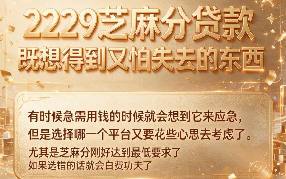 529芝麻分贷款必看！2026年这5个渠道亲测好下款