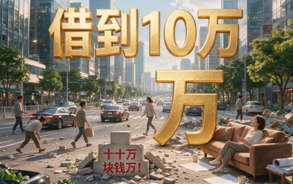急需10万怎么借？这5个正规渠道能应急，手把手教你贷！