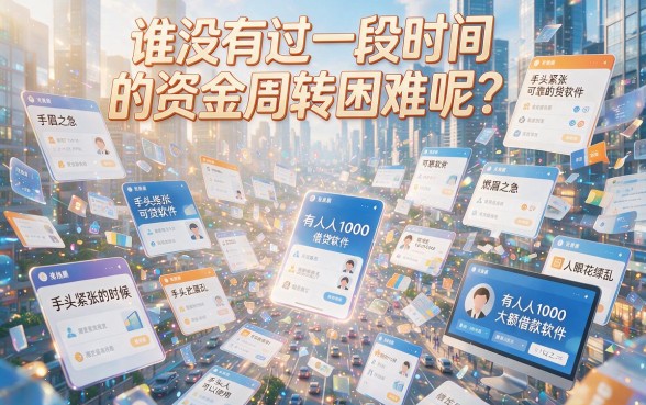 速览！借钱软件额度最高的人人1000，这5款口碑爆棚的贷款神器最高能借6000
