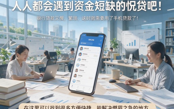 5个手机快速贷款平台速存！2026急需6000元这样借最快到账