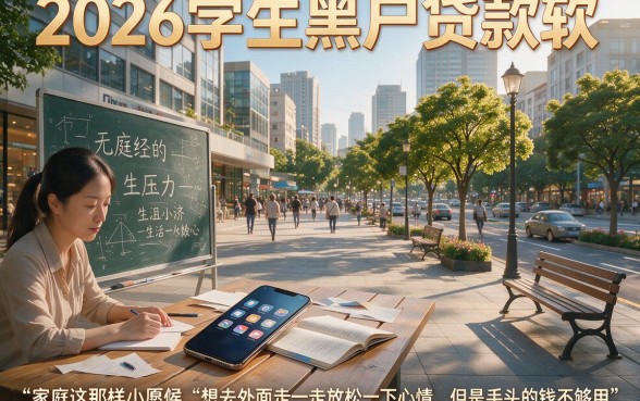 2026学生黑户贷款软件重磅盘点！这5个2026借款3000不查征信的app抢先看