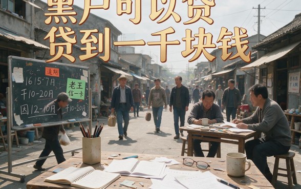 黑户怎么能贷款1000？2026内行人揭秘，附5个黑户也能借50000的APP实测！