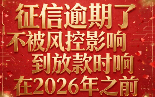 2026征信有逾期也能稳下？无视风控的口子深度揭秘，风险到底有多大