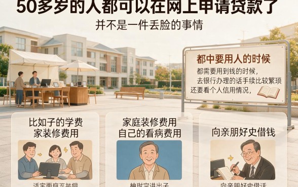 50岁以上网黑贷款口子大盘点！这几家借钱门槛低，真心值得推荐
