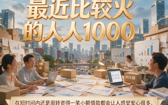 人人1000！2026年门槛超低的借款口子盘点，最近贷款最热的口子都在这里
