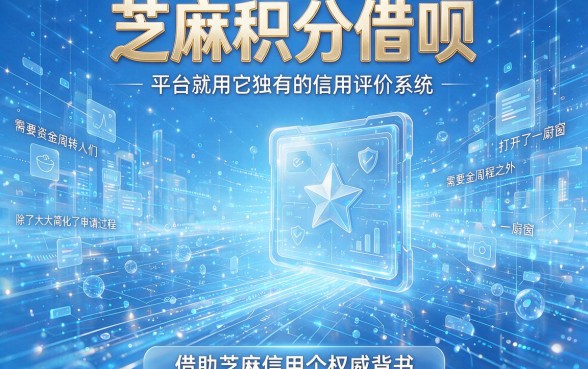 芝麻分借款平台2026速贷必读！精选5个凭芝麻积分就能贷款2000的APP