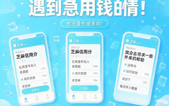 芝麻信用分能借钱的软件有哪些？2026最新操作指南奉上，这5个平台凭分轻松借3000！
