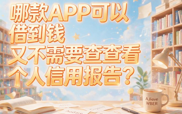 急需用钱不求人!2026这5个借款3000的口子,哪个APP借钱不用看征信内部审批秒到账
