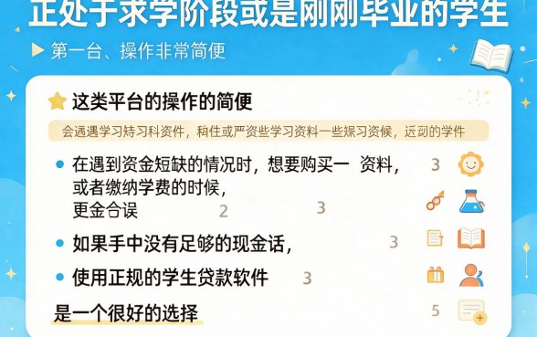 2026最新内部渠道曝光！这5个学生贷款的正规软件，1000元秒到账