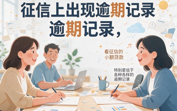征信有逾期也能借！这5个不看征信的3000小额贷款平台速看