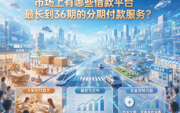 2026最新盘点：36期的借款平台有哪些可以借？这5个正规渠道值得收藏！