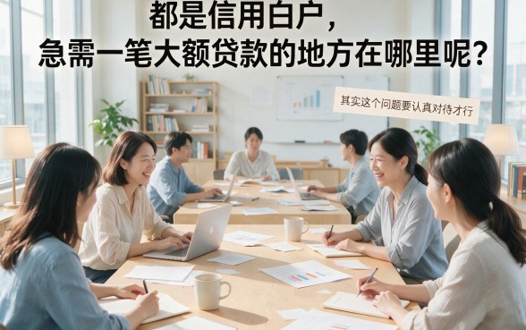 白户必过!这5个大额网贷平台通过率高,深度枚举速看