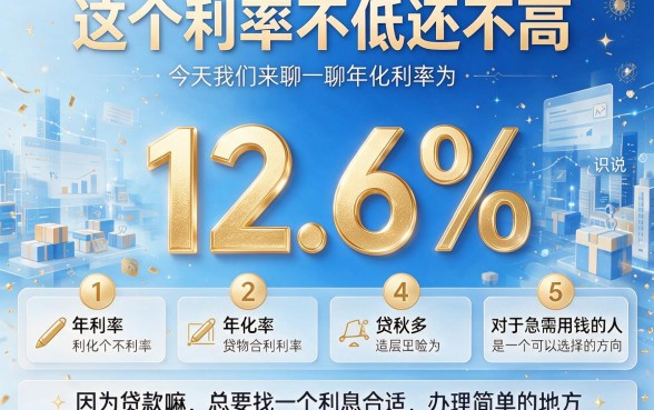 年利率12.6%的网贷平台借款通道更新！2026最新盘点硕业商城、鲸泰智借等5家