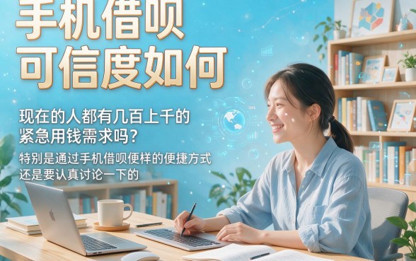 手机借钱可不可信?包下2000应急实测,这5家网贷平台真能秒到账