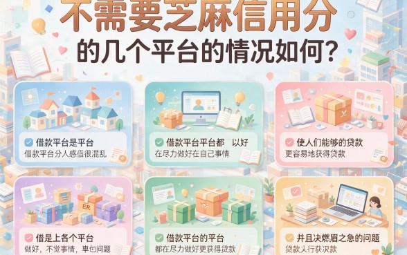 哪个借款平台不要芝麻信用分的？这5个贷款2000口子要求不高，身边人都在用！