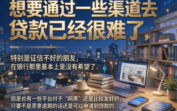 网黑必看！有没有网黑能下口子的？这5个渠道亲测有效！