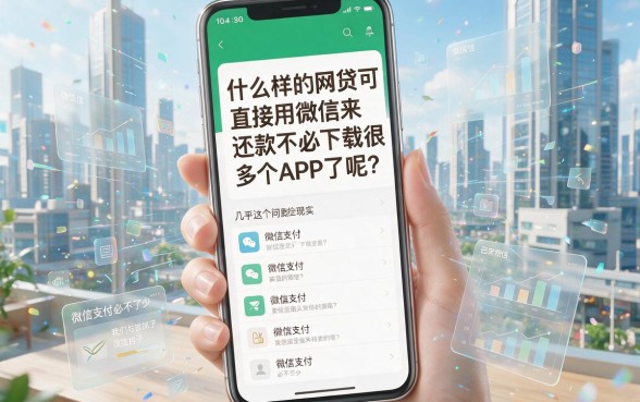 微信还款最稳的网贷有哪些？严选这5个4000借款肯定可以通过微信还款的平台