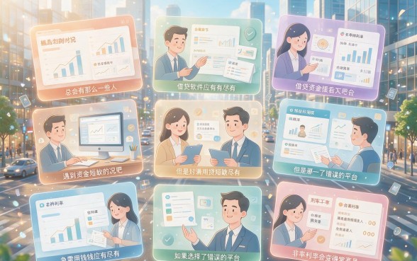 6实测什么借钱软件最利息低？这5要求不高、借款必下的平台用过都推荐