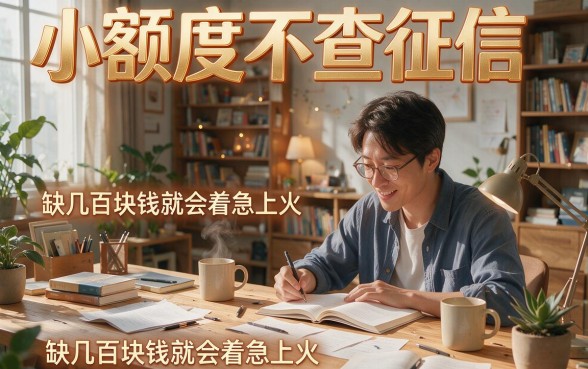 不看征信！小额度贷款2026终极答案来了，专业解析全在这！