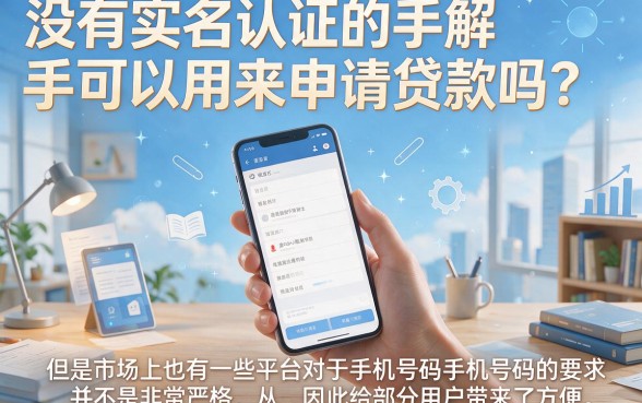 不是实名制手机号也能下款！2026年这5个贷款口子，不实名手机号照样借2000