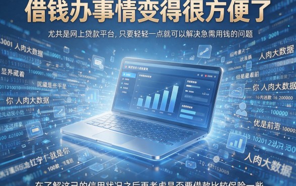 5个应急必看的靠谱网贷平台，一键查询你的网贷信用大数据！