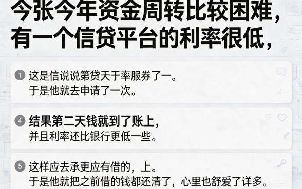 这5个平台借钱利息低有保证,正规靠谱超安心