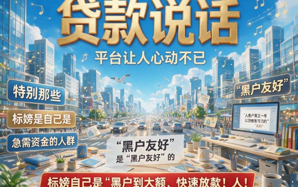 2026黑户额度高必下款贷款平台有哪些?这5个借款额度高秒下、征信要求不高的口子速看