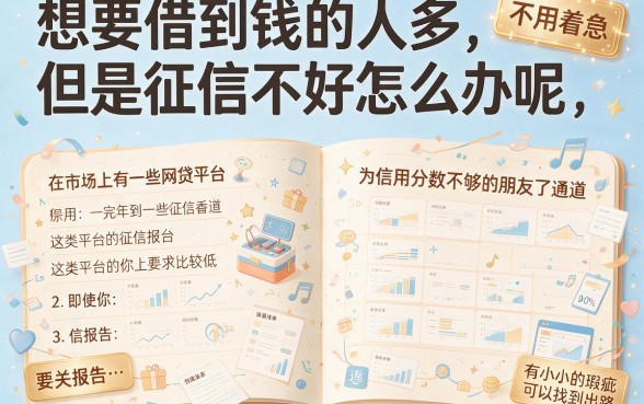 2026无视评分不足的网贷盘点！这5个不查征信的口子，最高20000借款实操超顺畅