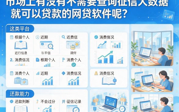 无视征信大数据！2026这5个借款平台对征信要求不高，1000元稳下款