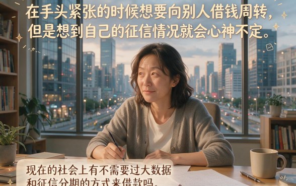 急需6000元？这5个不看大数据征信的分期平台，对征信要求真不高！