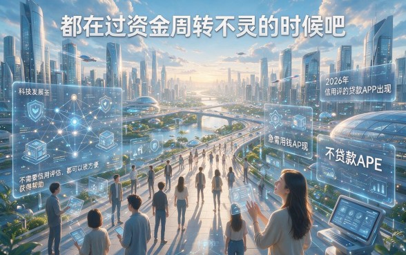 2026年多数人还不知道的不用征信的贷款app，这5个口子借款4000对征信要求不高，速览！