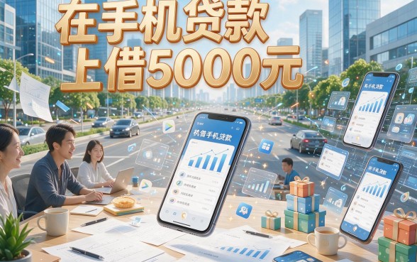 人人5000在手机贷款上借钱，精选5个额度高达6000的网贷App