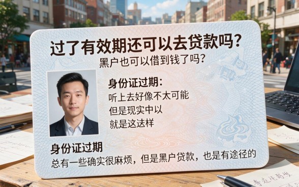 身份证过期成黑户？这5个借款5000元门槛超低的APP，流程简单到账快