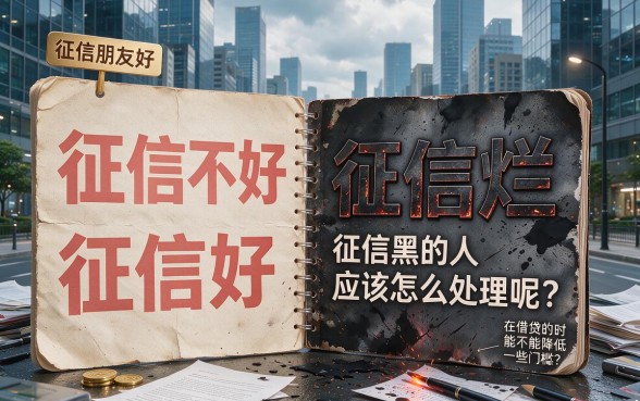 征信黑、征信不好、征信烂？门槛低的借钱渠道一文讲透！