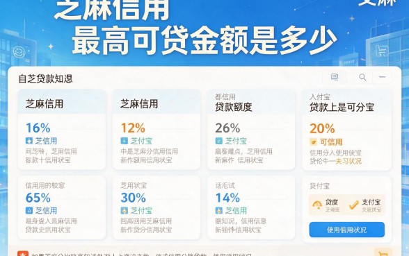芝麻信用贷款额度怎么定？2026这5个2000元借款口子省心又好下
