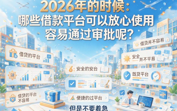 2026包下款的借款平台大盘点！这五个2026包50000到账的口子速来掌握