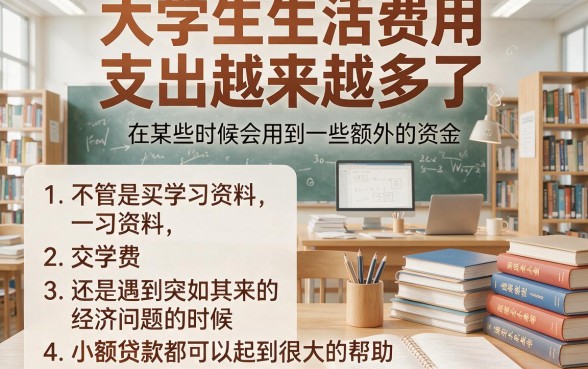 大学生小额贷款哪里最可靠直接到账？2026这5个凭身份证就能借的平台速看