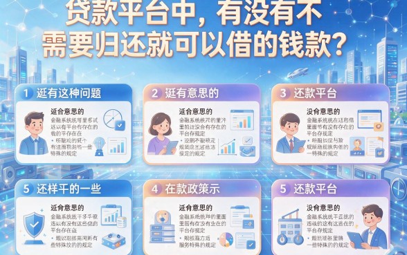 2026重磅揭秘！全网疯传哪个借款平台借钱不用还的？深扒5个不查征信借2000的口子！