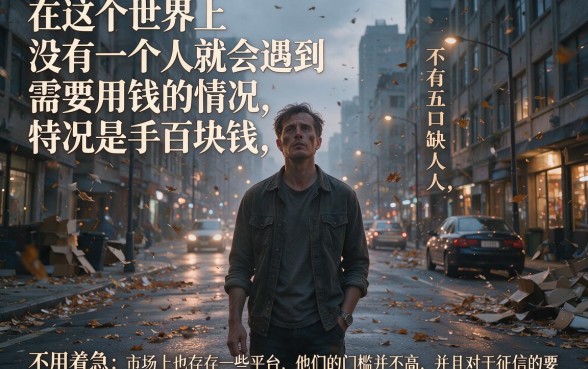 急需500元?这5个微信小额贷款平台1000元秒到账,不看征信!