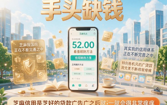 芝麻信用借款app哪个靠谱？今日震撼披露，顺道盘点5个能借3000的app