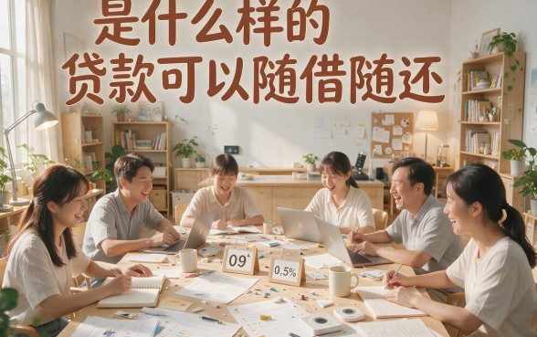 哪种贷款随借随还最方便？亲测5款超顺手软件，20000元随借随还秒到账