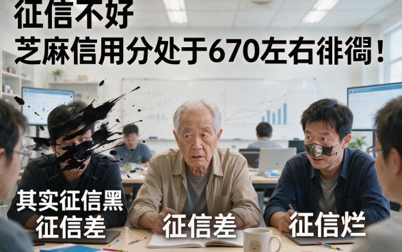 征信黑、征信不好、征信烂也能借！芝麻分670专属贷款入口来了，这5个软件2026年专业下款5000
