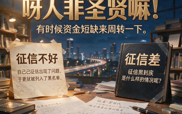 征信黑、不好、烂都能借4000？无需身份证的借钱软件后台真相揭秘